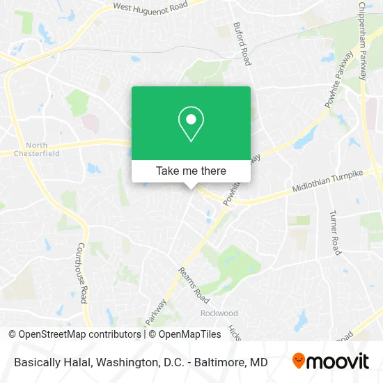 Basically Halal map