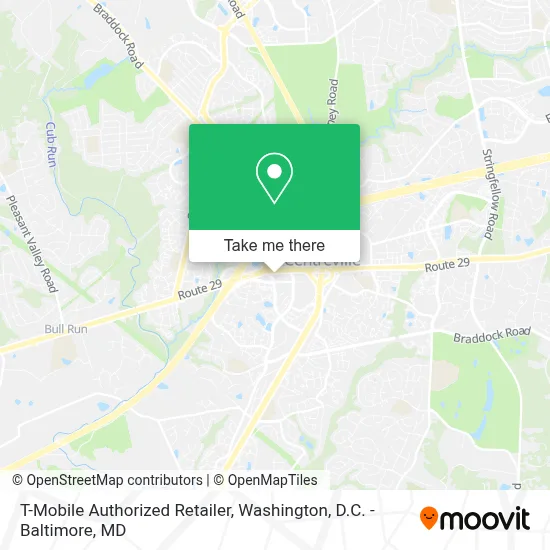 T-Mobile Authorized Retailer map