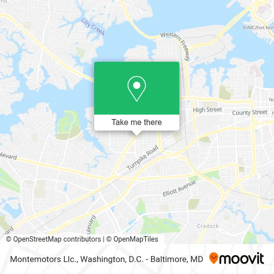 Montemotors Llc. map
