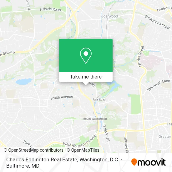 Charles Eddington Real Estate map