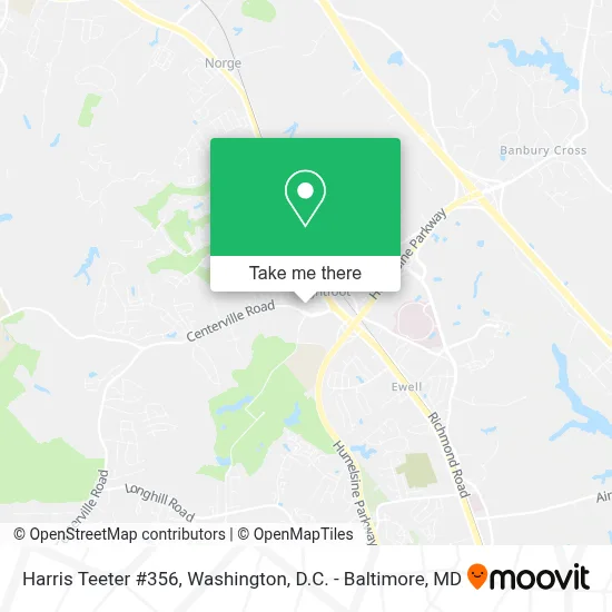 Harris Teeter #356 map