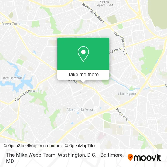 The Mike Webb Team map