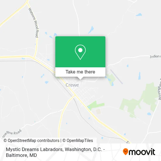 Mystic Dreams Labradors map