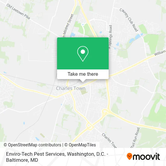 Enviro-Tech Pest Services map