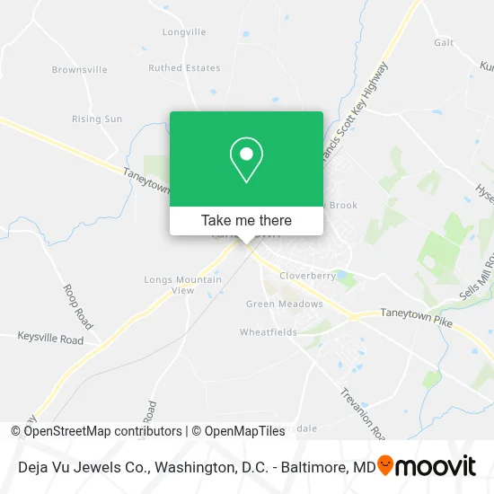 Deja Vu Jewels Co. map