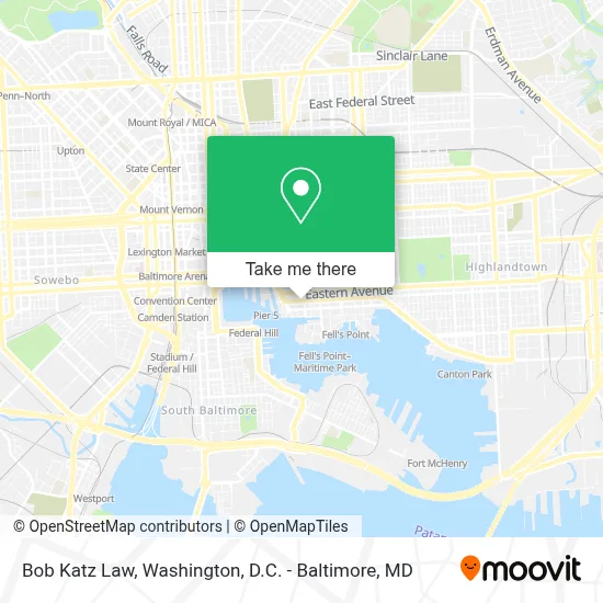 Bob Katz Law map