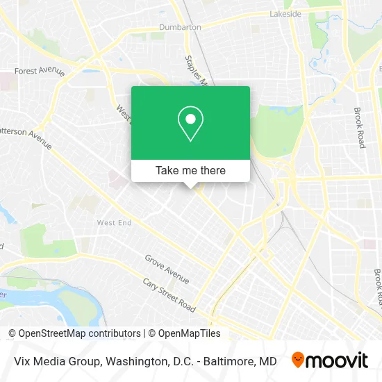 Vix Media Group map