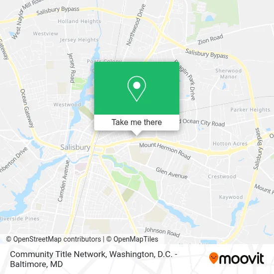 Community Title Network map