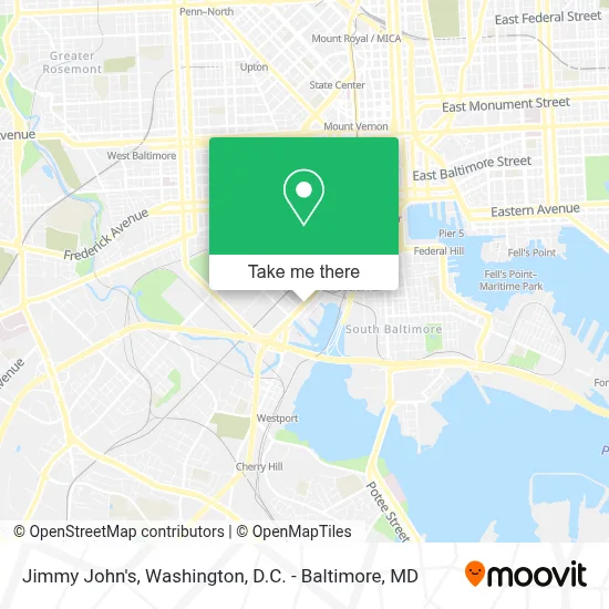 Jimmy John's map