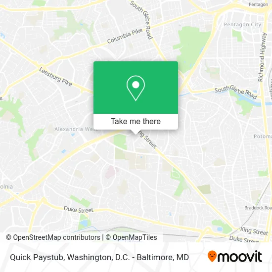 Quick Paystub map