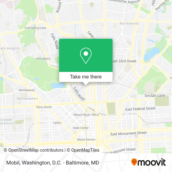 Mobil map