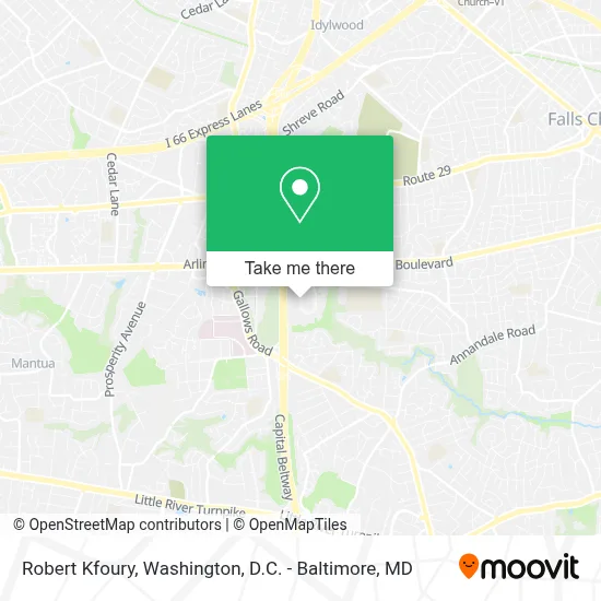 Robert Kfoury map