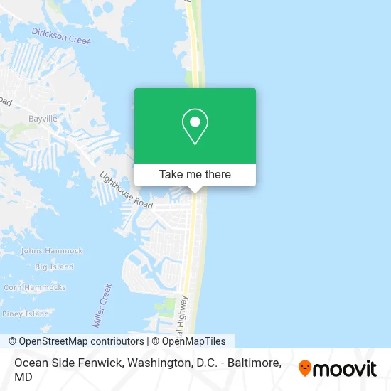 Ocean Side Fenwick map