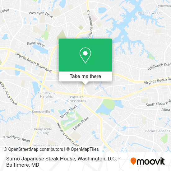 Sumo Japanese Steak House map