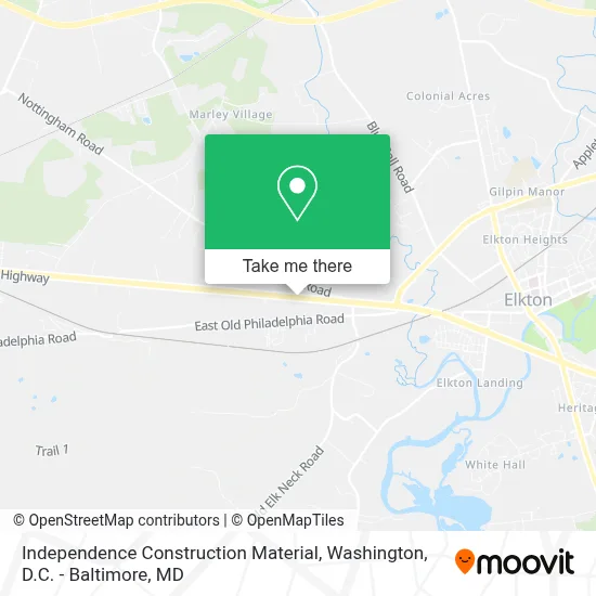 Independence Construction Material map
