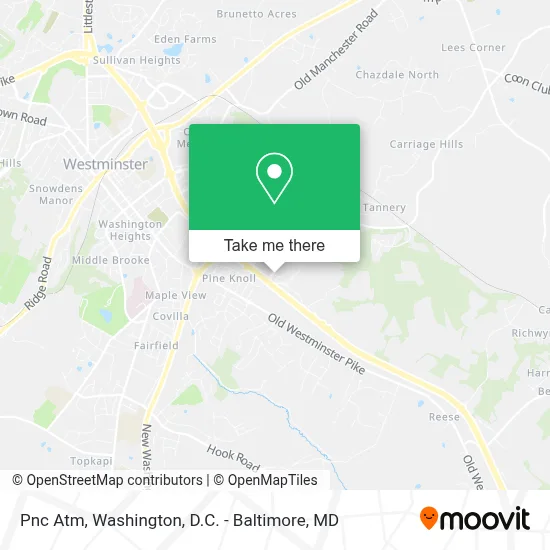 Pnc Atm map