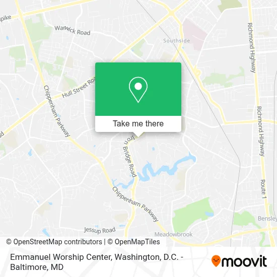 Emmanuel Worship Center map