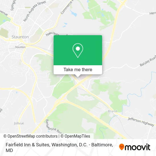 Fairfield Inn & Suites map