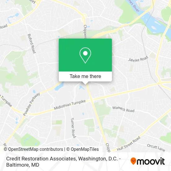 Credit Restoration Associates map