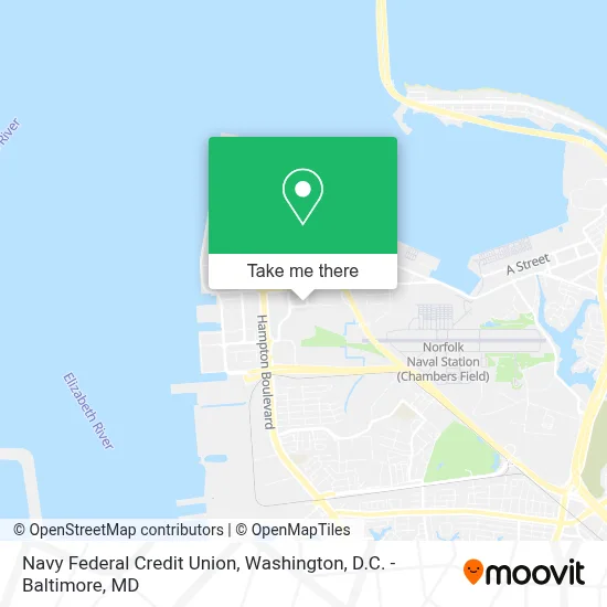 Navy Federal Credit Union map