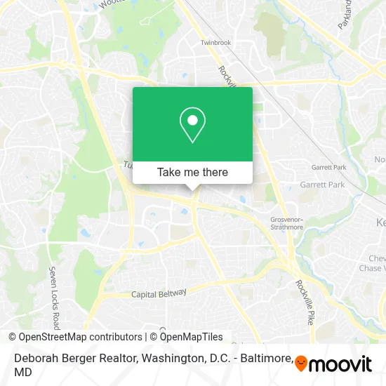 Deborah Berger Realtor map