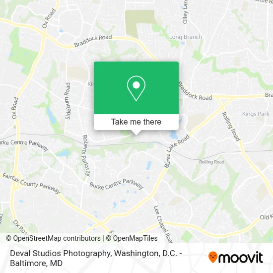 Deval Studios Photography map