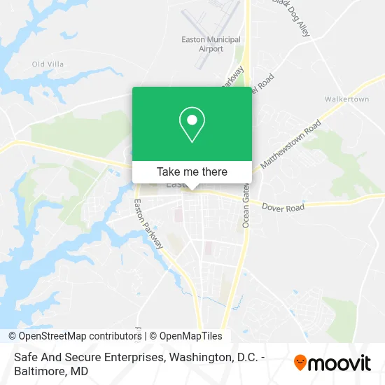 Safe And Secure Enterprises map