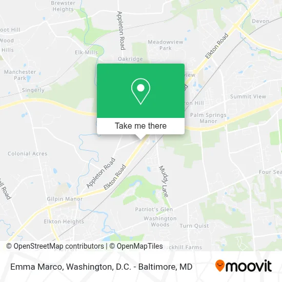 Emma Marco map