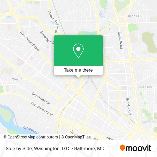 Side by Side map