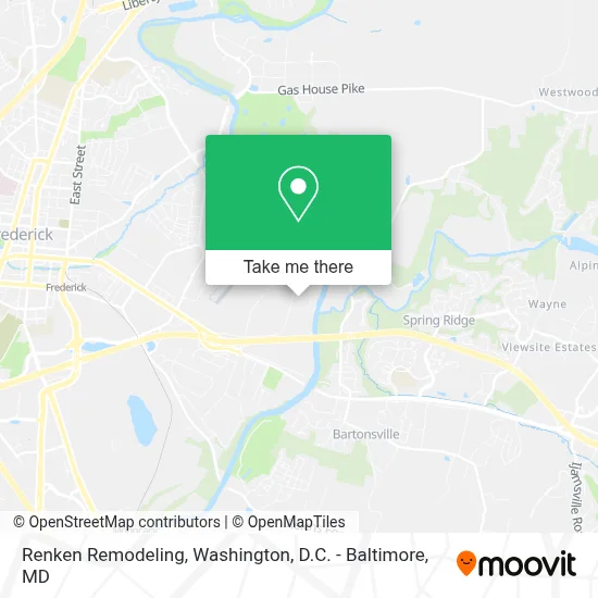 Renken Remodeling map