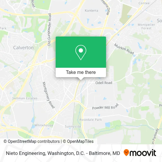 Nieto Engineering map
