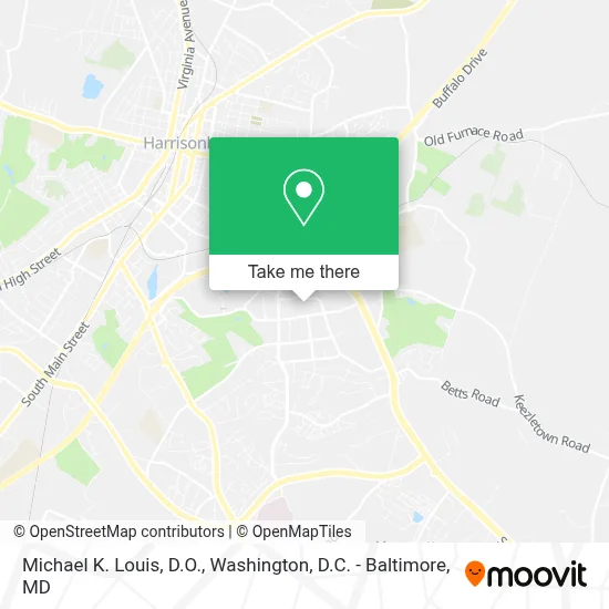 Michael K. Louis, D.O. map