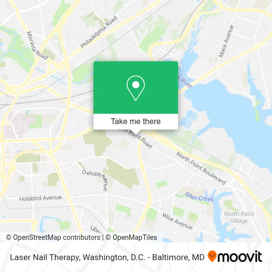 Laser Nail Therapy map