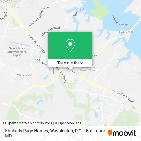 Kimberly Page Homes map