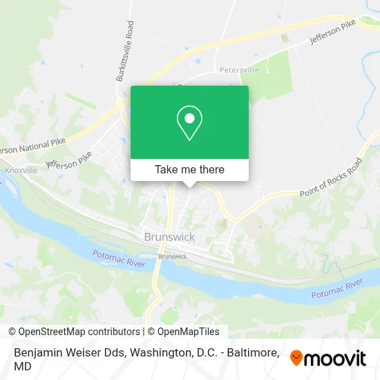Benjamin Weiser Dds map