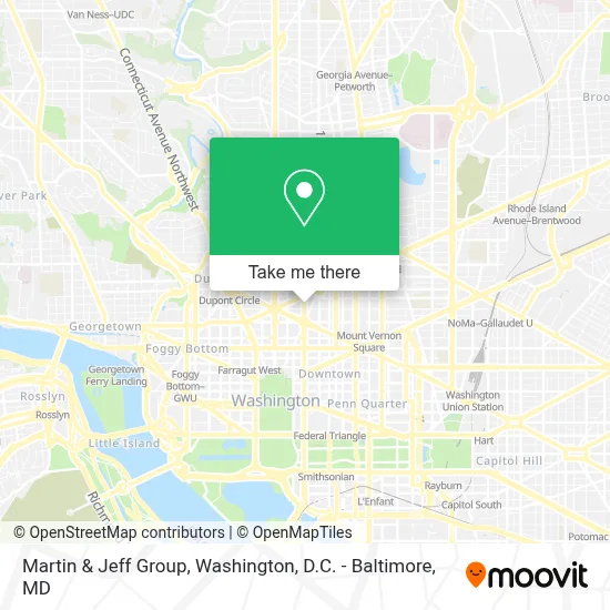 Martin & Jeff Group map