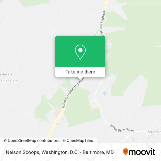 Nelson Scoops map