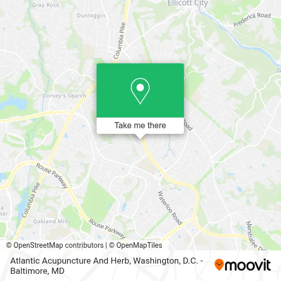 Atlantic Acupuncture And Herb map
