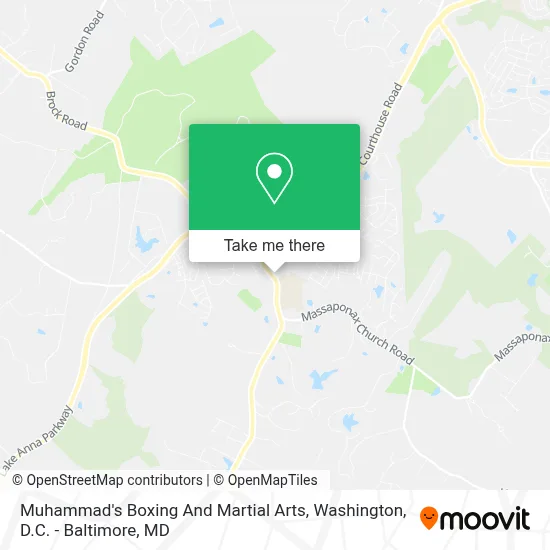 Muhammad's Boxing And Martial Arts map