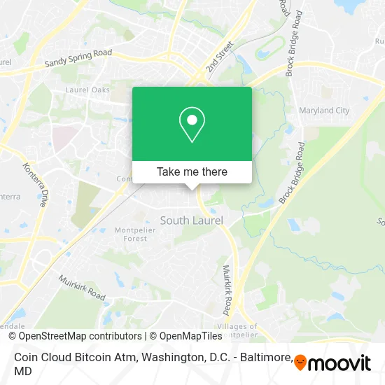 Coin Cloud Bitcoin Atm map