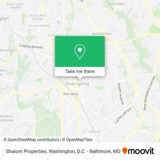Shalom Properties map