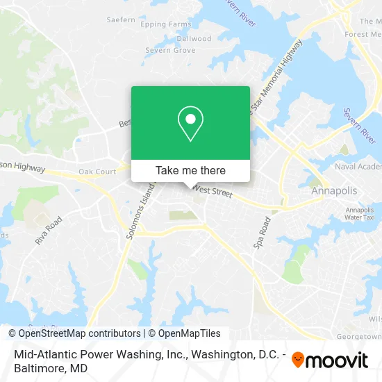 Mid-Atlantic Power Washing, Inc. map