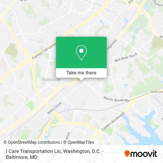 I Care Transportation Llc map