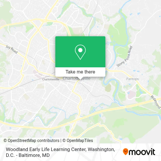 Woodland Early Life Learning Center map