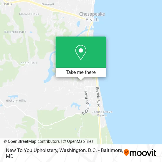 New To You Upholstery map