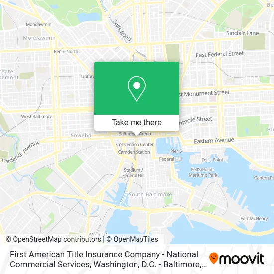 First American Title Insurance Company - National Commercial Services map