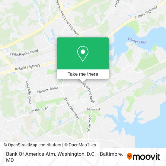 Bank Of America Atm map