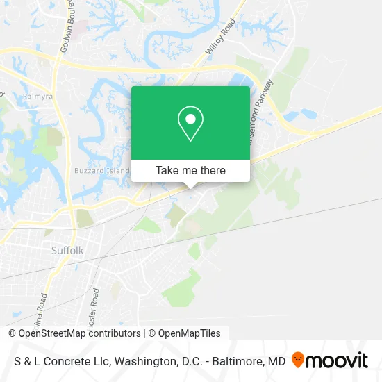 S & L Concrete Llc map