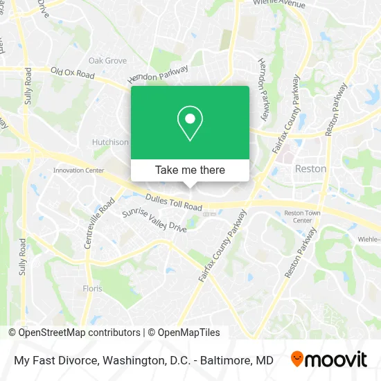 My Fast Divorce map