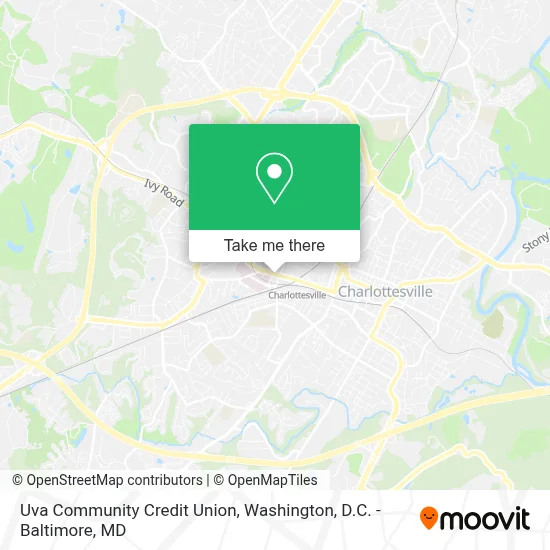 Uva Community Credit Union map